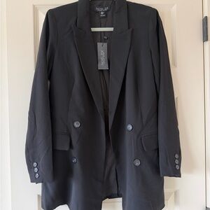 Rachel Zoe Women's Elegant Black Suit Jacket